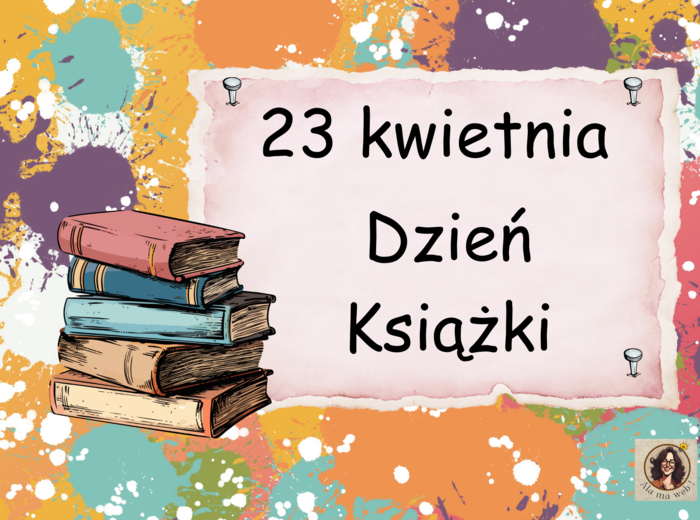 Gazetka "Dzień Książki" - cytaty o książkach i czytaniu.