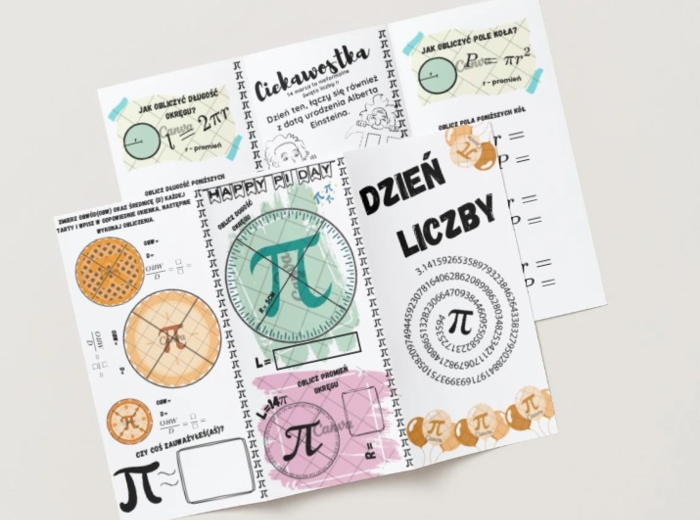 Koła, okręgi, dzień liczby PI