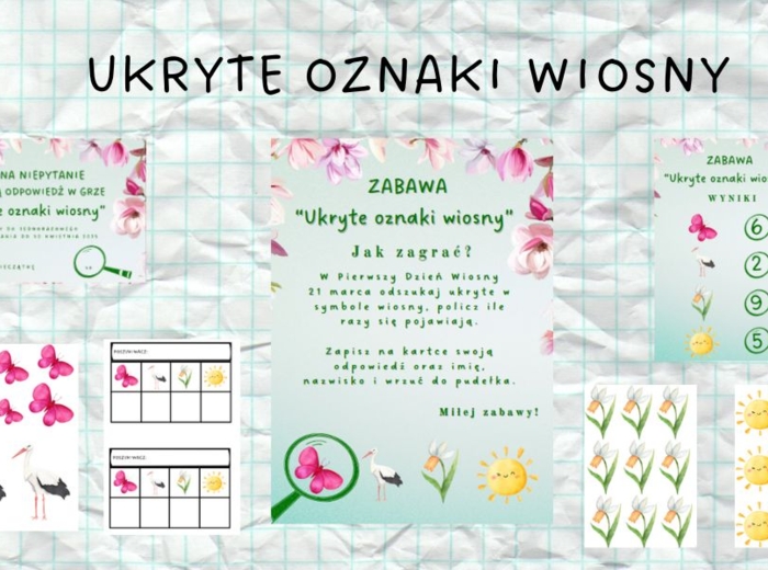 Poszukiwanie Ukrytych Oznak Wiosny