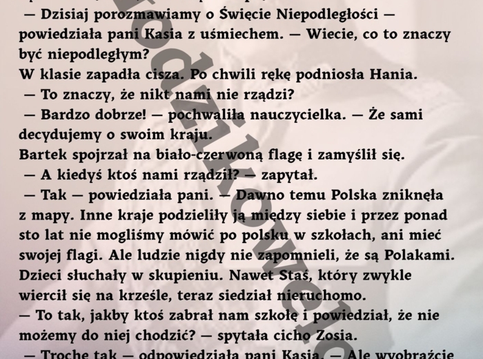 Mała lekcja wielkiej wolności