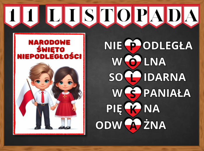 11 LISTOPADA - materiały na gazetkę