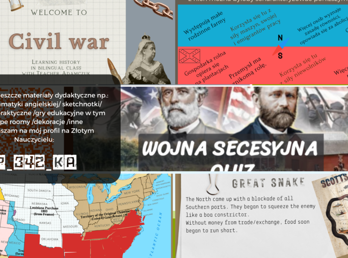 H711 prezentacja PL Wojna secesyjna