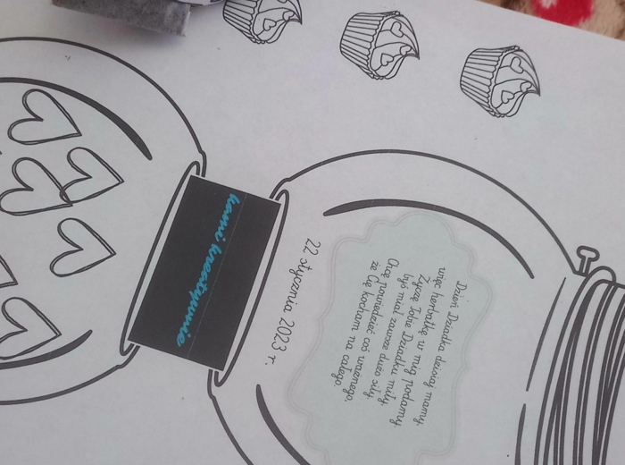 Słoik na herbatkę dla Babci i Dziadka