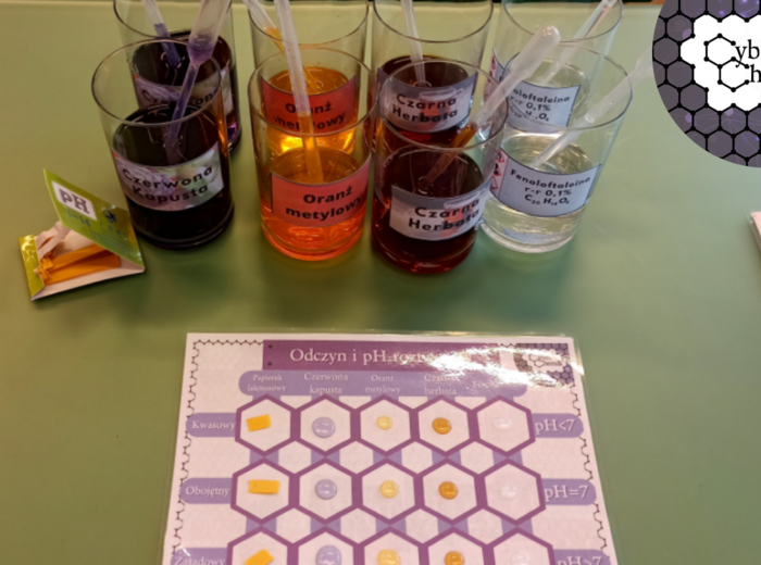 Klasa 7 i 8. Chemia. Eksperymenty z pH​