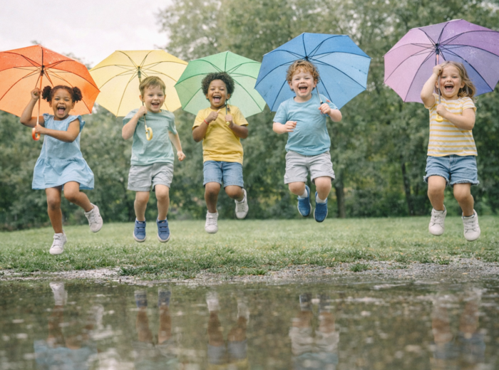Deszczowy koncert – zajęcia muzyczne
