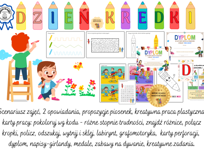Pakiet: Dzień Kredki 22 listopada