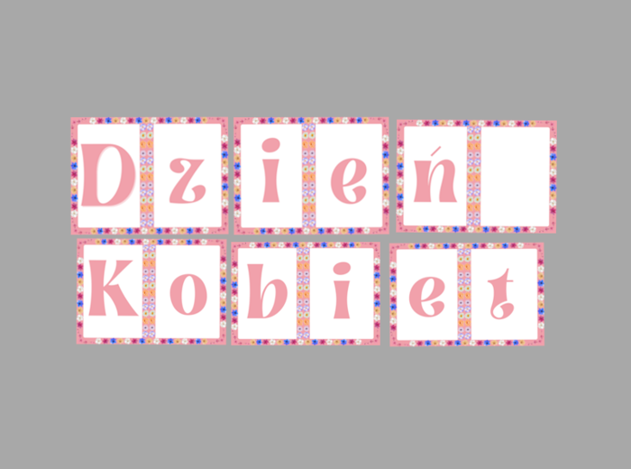 Dzień Kobiet - gazetka