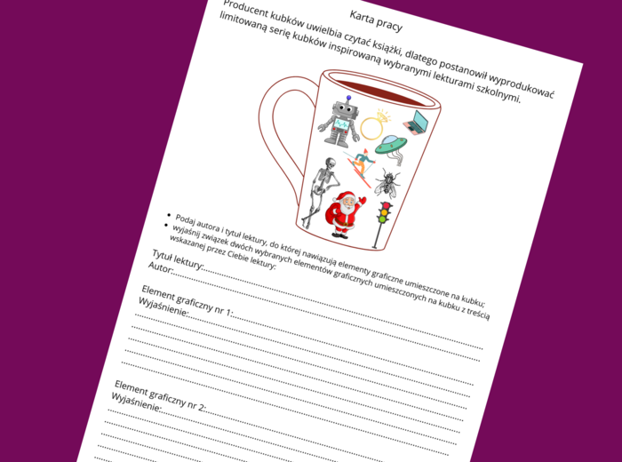 „FELIX, NET I NIKA ORAZ GANG NIEWIDZIALNYCH LUDZI” – lektury- kl. 4-8 – ikonki – powtórzenie – powtórka – egzamin – karta pracy