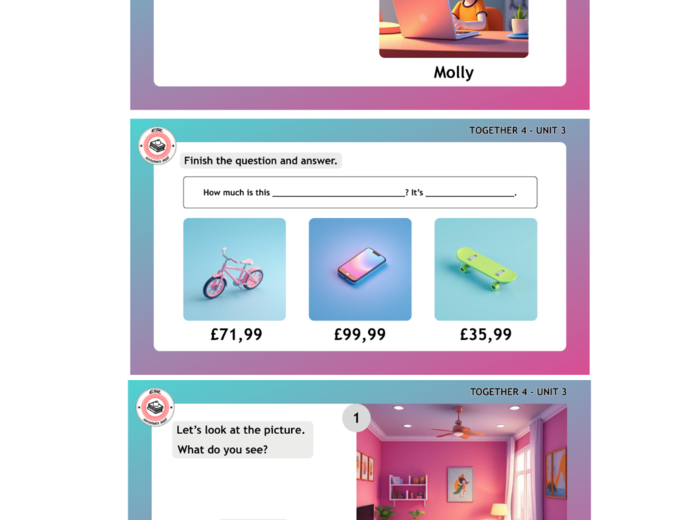 Together 4 Unit 3 - speaking activity