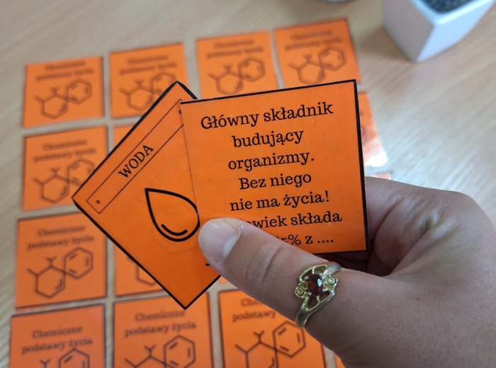 Chemiczne podstawy życia - memory