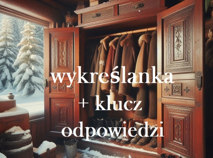 Opowieści z Narnii - wykreślanka + klucz odpowiedzi