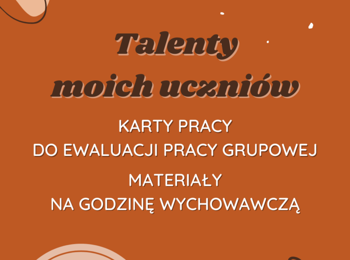 Karty pracy: Talenty moich uczniów