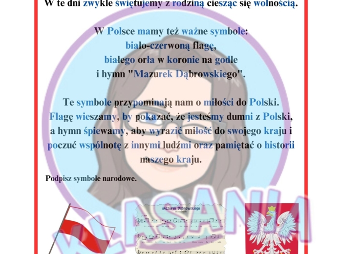 Święta majowe- klasa 1