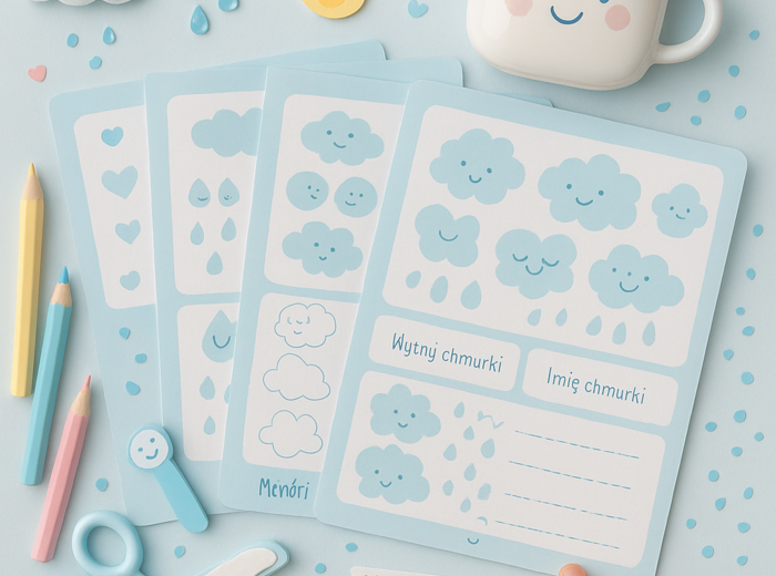 Karta pracy "Deszczowa przygoda"