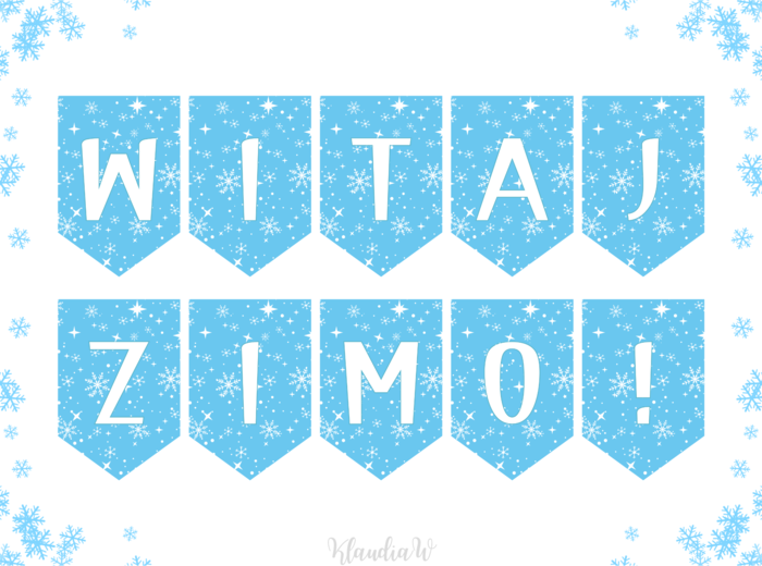 GIRLANDA - ZIMA, WITAJ ZIMO!