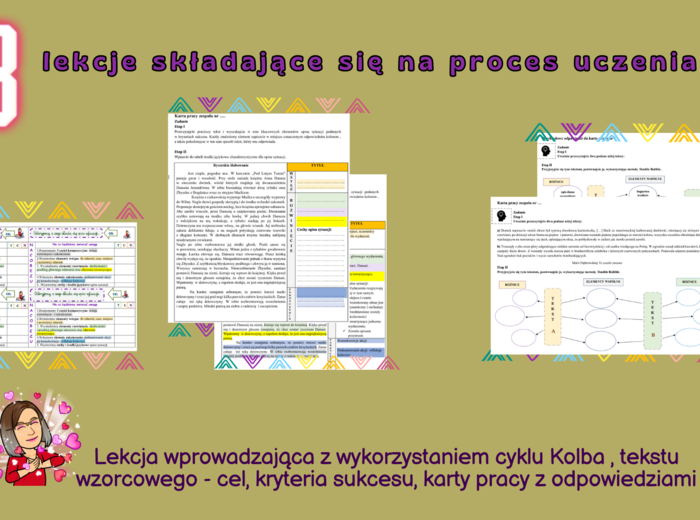 Opis sytuacji- karty pracy, scenariusz lekcji