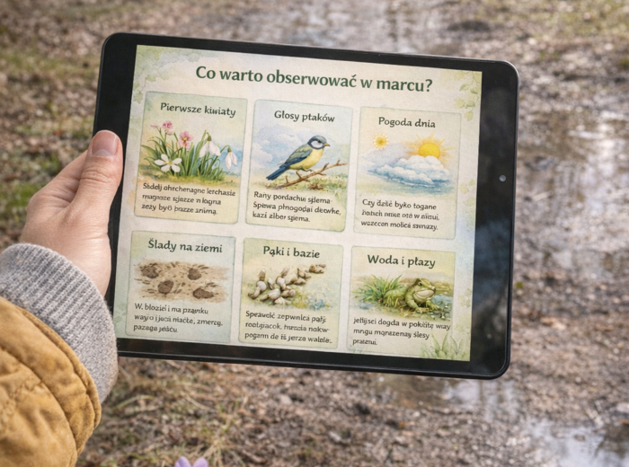 Artykuł edukacyjny „Marzec – miesiąc zmian w przyrodzie”