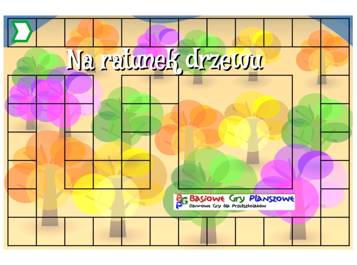 Na ratunek drzewu – Gra planszowa