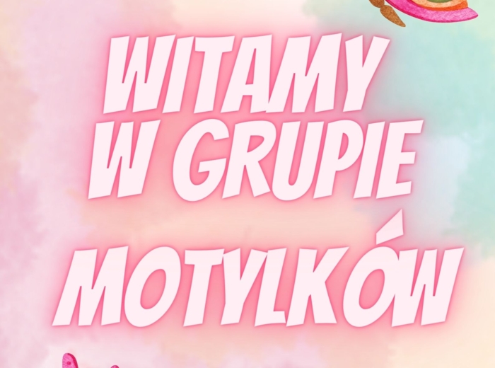 Dyplomy i medale : Witamy w grupie motylków