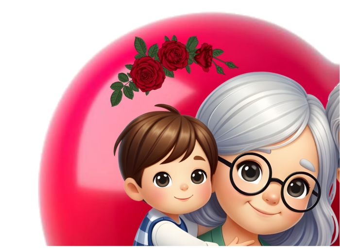 DZIEŃ BABCI I DZIADKA - Z całego serca życzymy Wam - grafika XXL