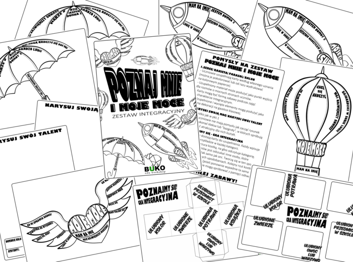 POZNAJ MNIE I MOJE MOCE zestaw integracyjny