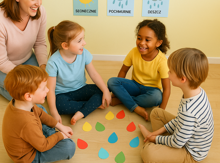 Deszczowe inspiracje – 50 pomysłów na zabawy w szkole i domu