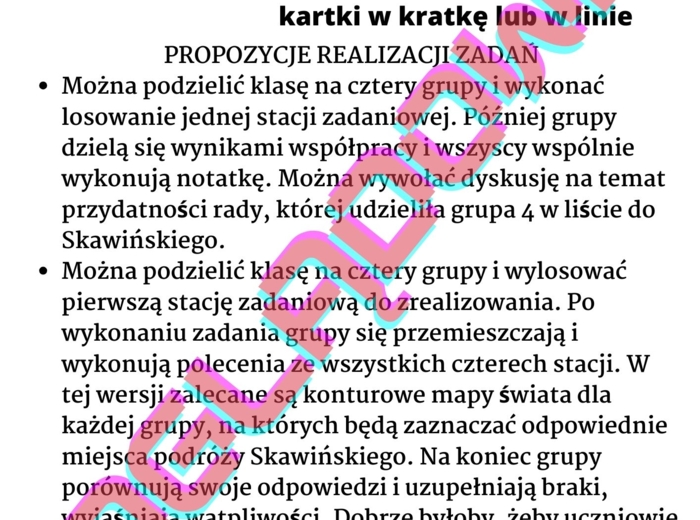 Latarnik - stacje zadaniowe