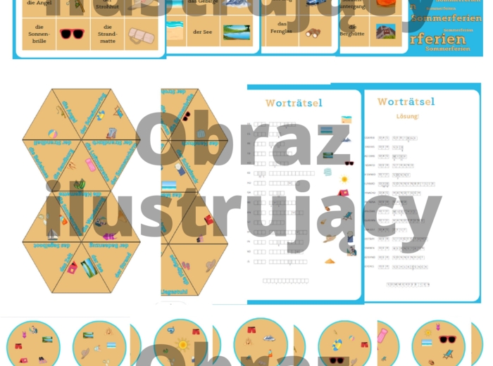 Sommerferien - SUPER ZESTAW