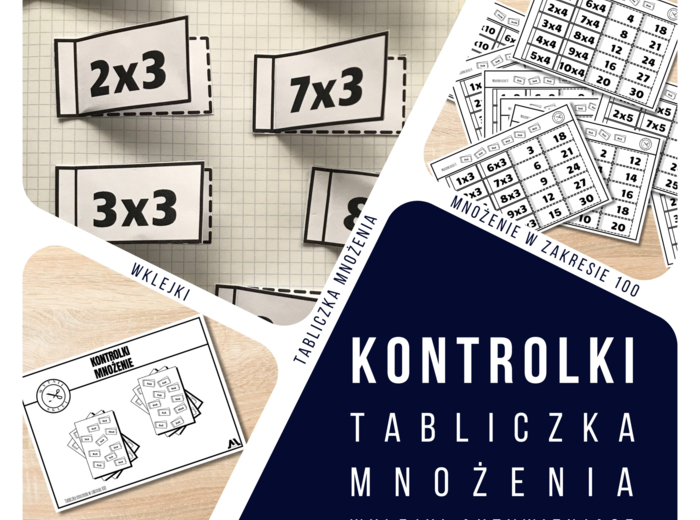 Kontrolki - tabliczka mnożenia