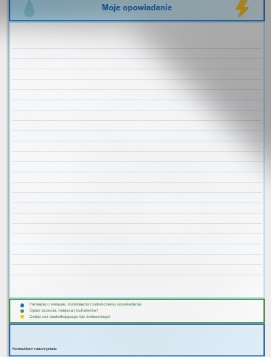 Karta pracy: Opowiadanie twórcze