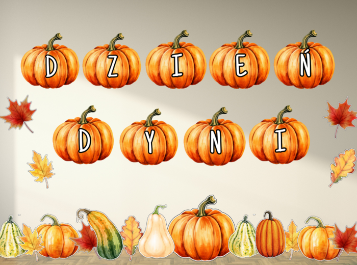 DZIEŃ DYNI · NAPIS NA DZIEŃ DYNI · DEKORACJE NA DZIEŃ DYNI · ŚWIĘTO DYNI