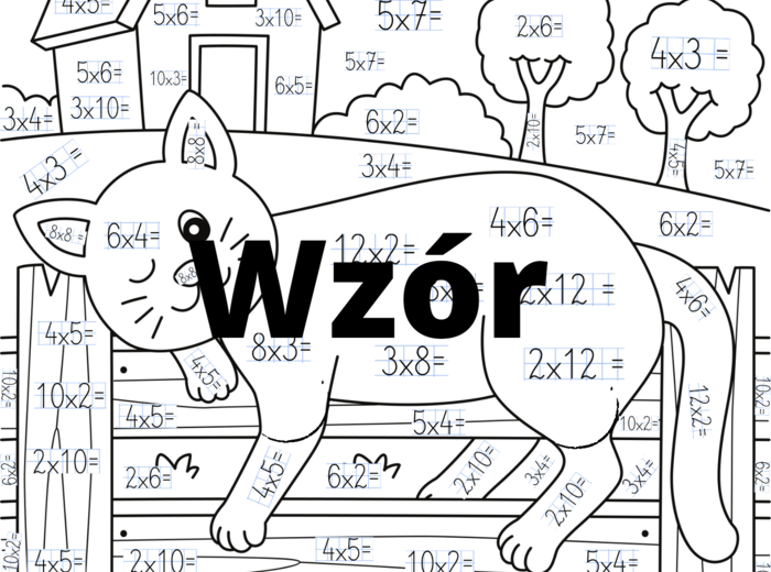 Dzień kota z mnożeniem