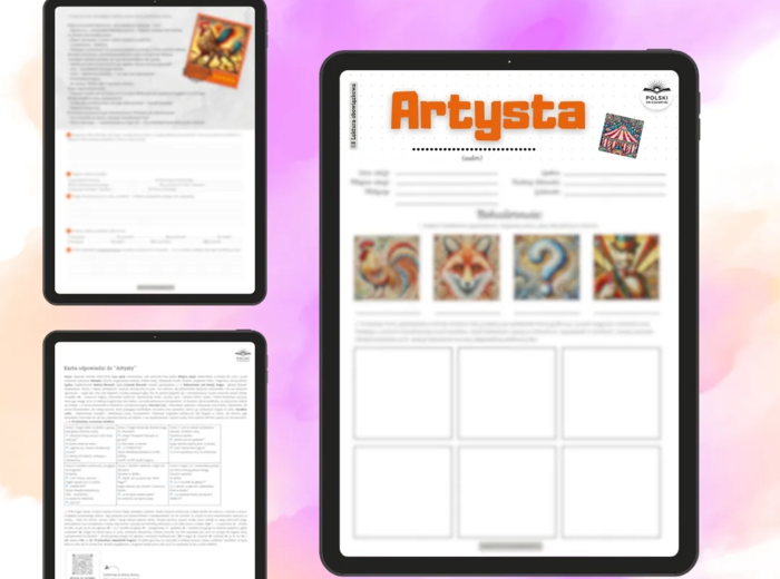 Lektury Obowiązkowe do Egzaminu Ósmoklasisty 📚 | Pakiet Kart Pracy PDF + 3 bonusy