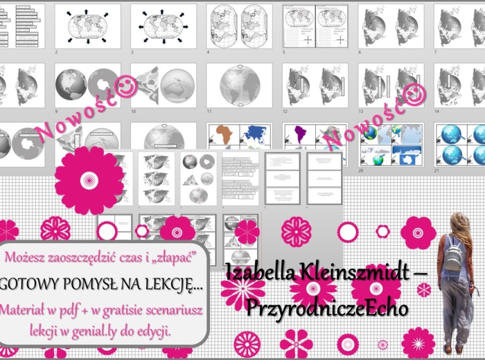Pomysł na lekcję/karta pracy/stacje zadaniowe/notatki/ materiał do lekcji do tematu „Pierwsze podróże geograficzne” w pdf. W gratisie niekomercyjny scenariusz lekcji/pomysł na lekcję w programie genial.ly do edycji. Geografia 5. Dział „Lądy i oceany na Z
