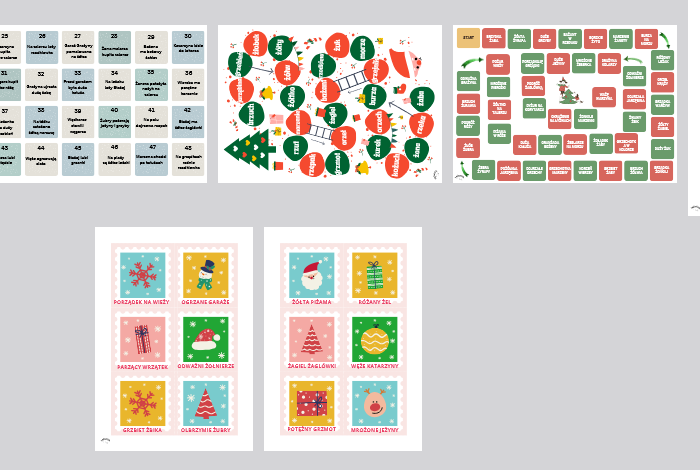 LOGOPEDIA Świąteczne gry logopedyczne Ż/RZ