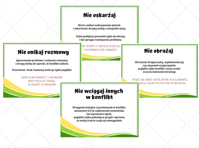 Konflikt z koleżanką/kolegą ze szkoły. Czego NIE robić?