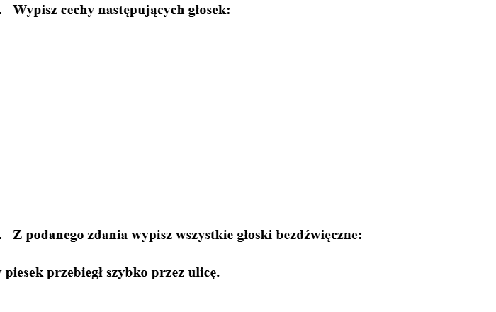 Fonetyka karta pracy