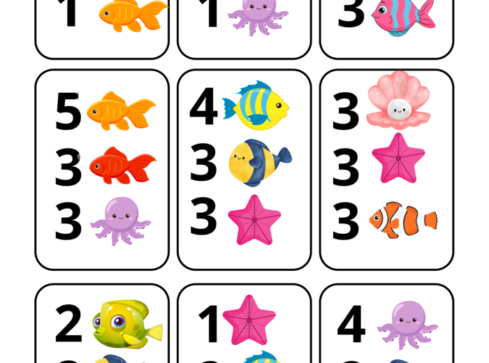 GRA MATEMATYCZNA - podwodny świat