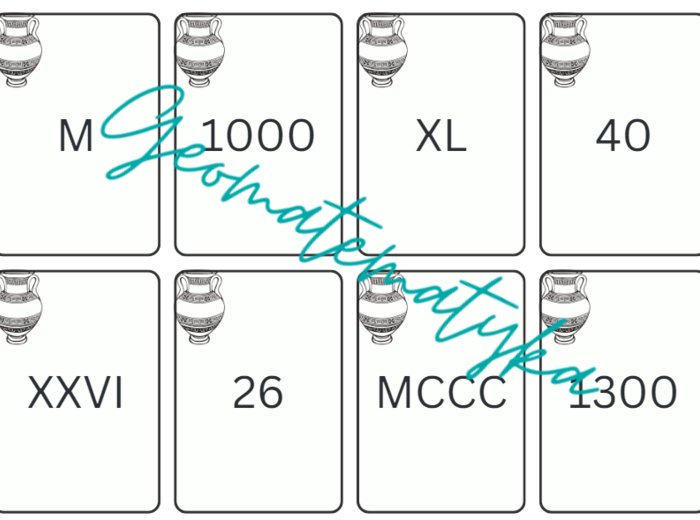 Gra edukacyjna „Piotruś – Liczby rzymskie