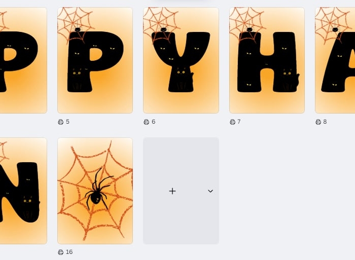 HAPPY HALLOWEEN - girlanda napis