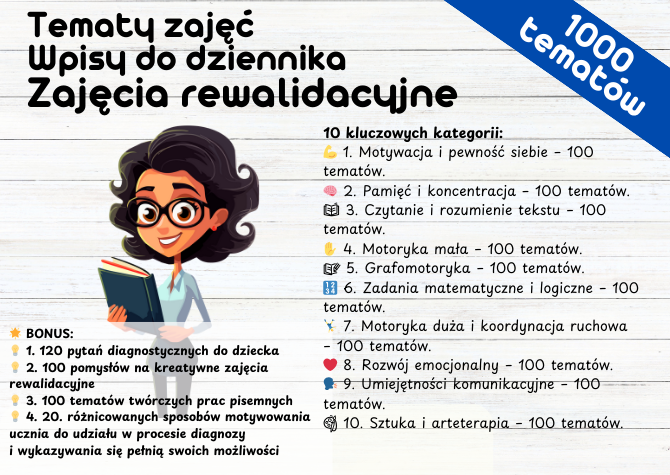 REWALIDACJA Gotowe Wpisy do dziennika Rewalidacja pomysły i inspiracje Tematy Zajęcia Rewalidacyjne