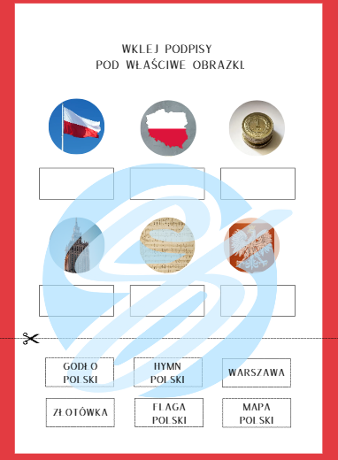 POLSKA KARTY PRACY DLA MŁODSZYCH UCZNIÓW KONSTYTUCJA 3 MAJA ŚWIĘTO FLAGI MAJ