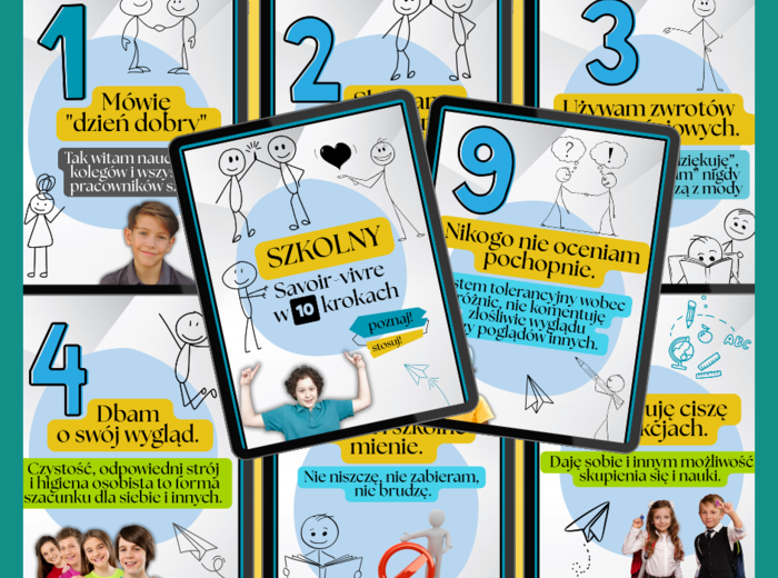 Szkolny Savoir - vivre w 10 krokach!