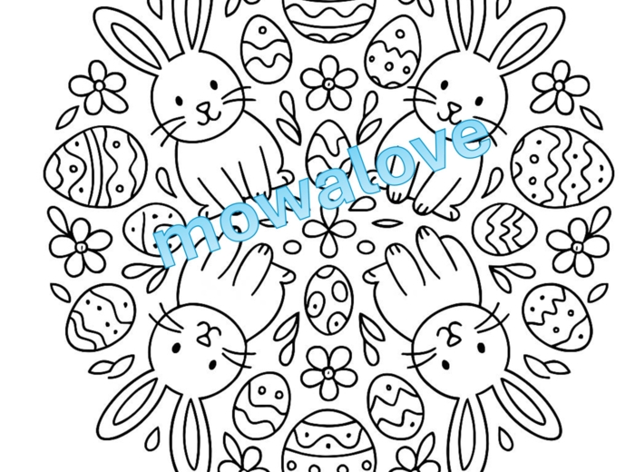 10 mandali WIELKANOC