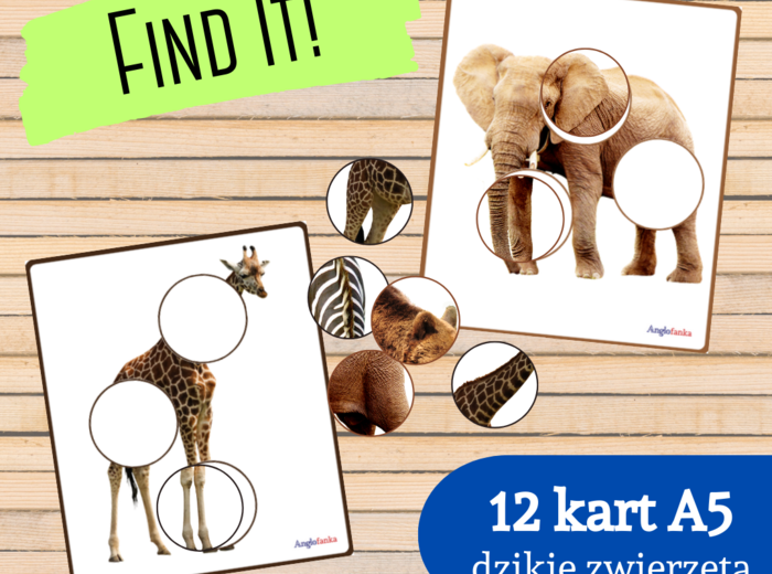 Układanka | Puzzle | Dzikie zwierzęta