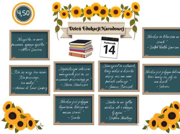 Dzień Edukacji Narodowej - gazetka