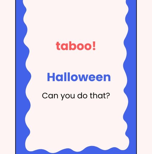 Taboo! Halloween