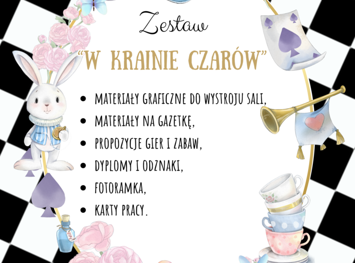 W KRAINIE CZARÓW - MATERIAŁY - PONAD 200 STRON