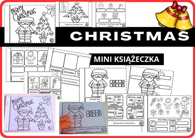 CHRISTMAS - MINI KSIĄŻECZKA