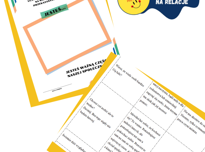 "Przerwa na RELACJE" projekt, innnowacja własna /wychowawca, psycholog, pedagog, świetlica, biblioteka/